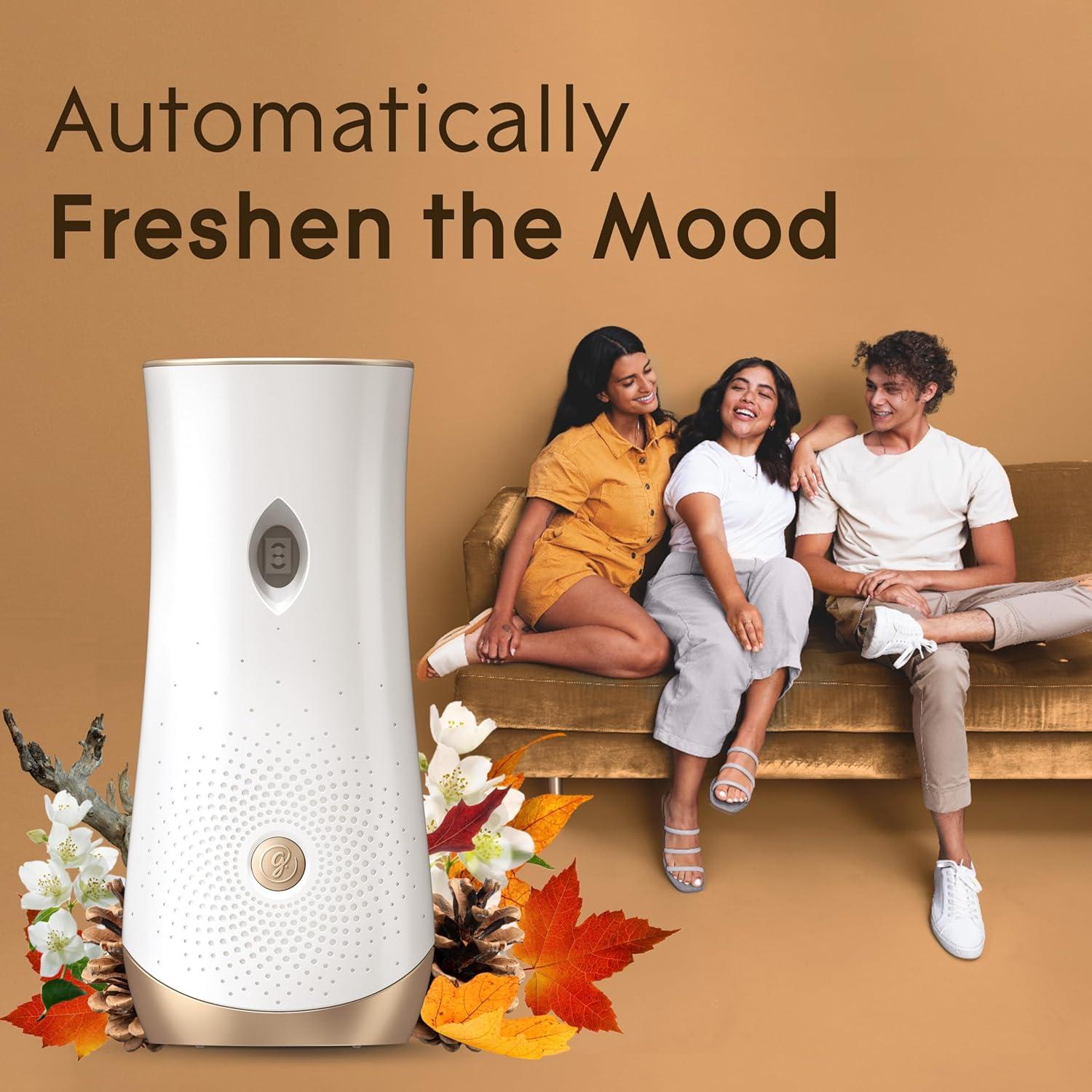 image:imageGlade Automatic Spray Air Freshener Refill Scented Air Freshener for Home and Bathroom Clean Linen 62 Oz 3 CountCashmere Woods