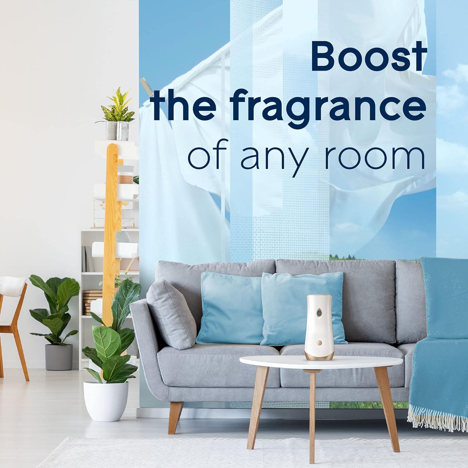 image:imageGlade Automatic Spray Air Freshener Refill Scented Air Freshener for Home and Bathroom Clean Linen 62 Oz 3 CountClean Linen