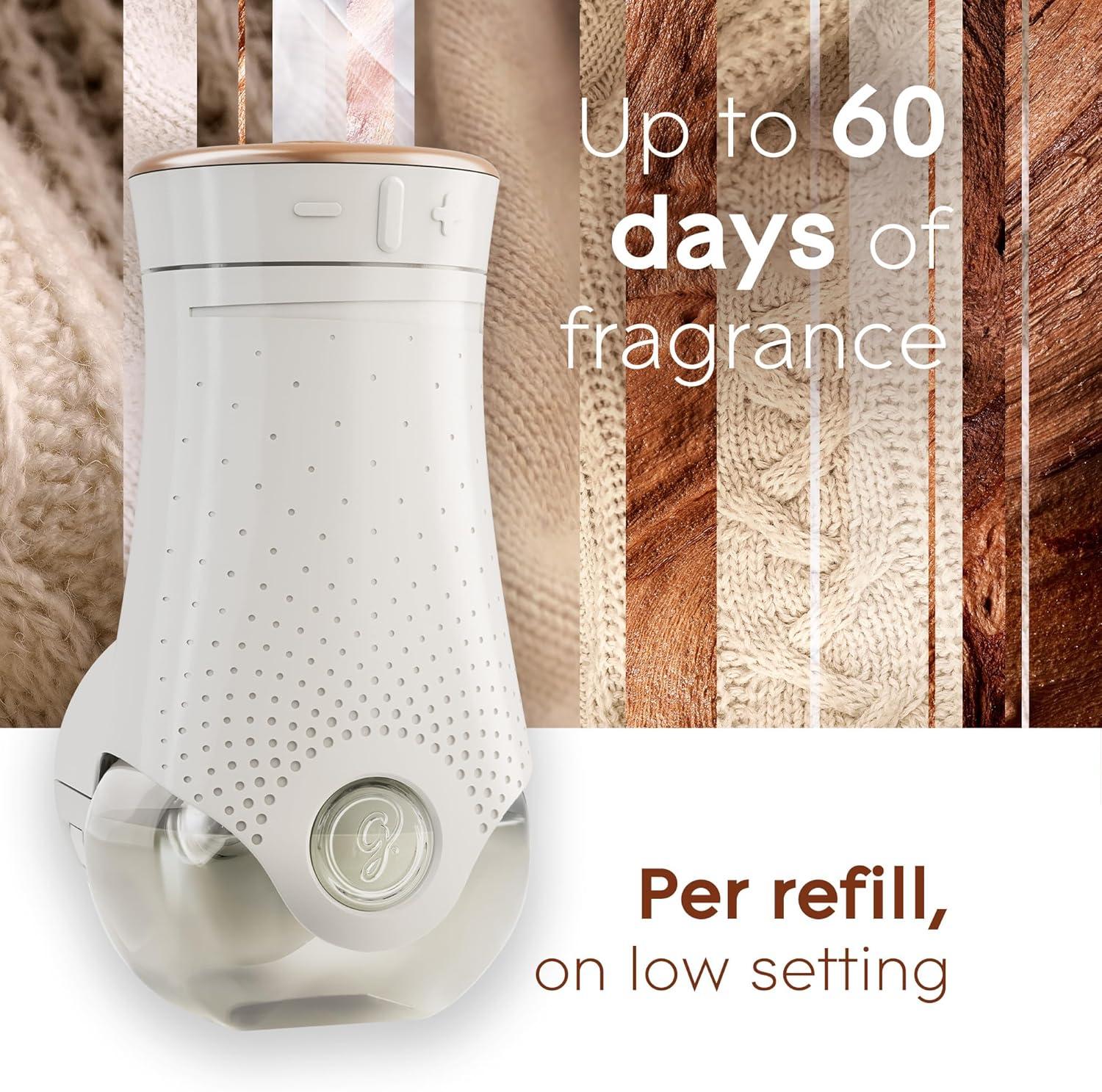 image:imageGlade PlugIns Refills Air Freshener Scented and Essential Oils for Home and Bathroom Cashmere Woods 67 Fl Oz 10 CountCashmere Woods