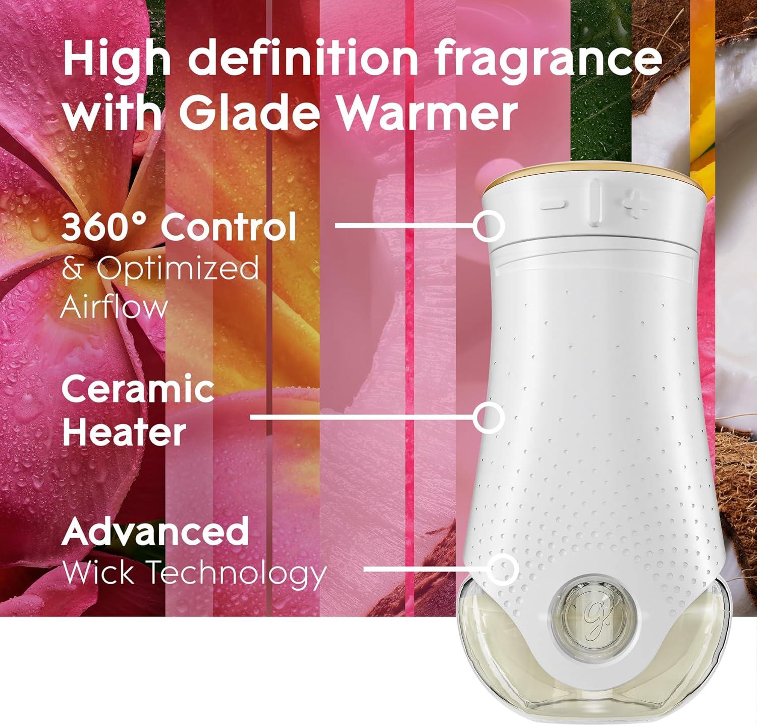 image:imageGlade PlugIns Refills Air Freshener Scented and Essential Oils for Home and Bathroom Cashmere Woods 67 Fl Oz 10 CountExotic Tropical Blossoms