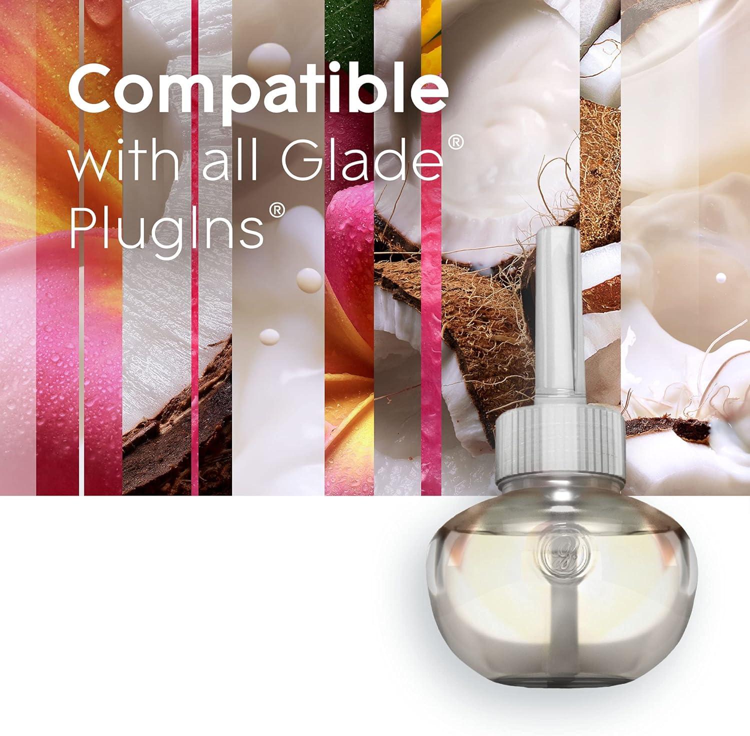 image:imageGlade PlugIns Refills Air Freshener Scented and Essential Oils for Home and Bathroom Cashmere Woods 67 Fl Oz 10 CountExotic Tropical Blossoms