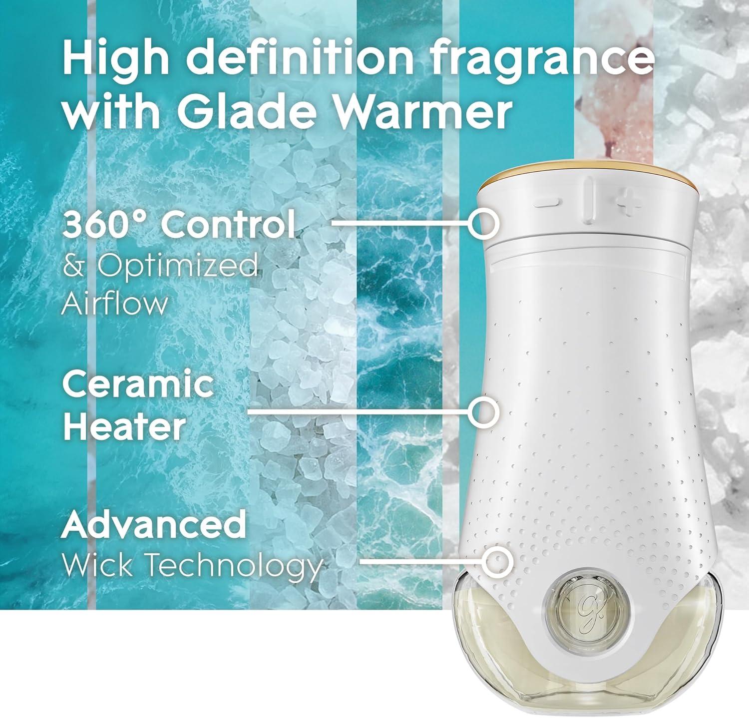 image:imageGlade PlugIns Refills Air Freshener Scented and Essential Oils for Home and Bathroom Cashmere Woods 67 Fl Oz 10 CountSky Sea Salt