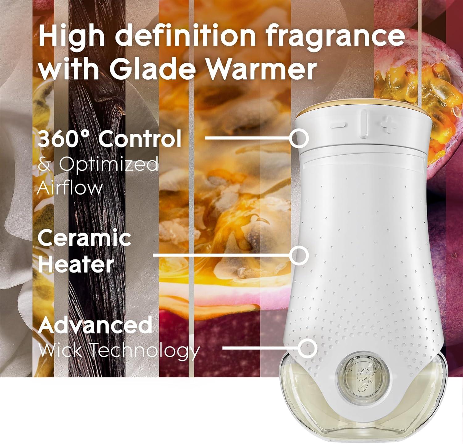 image:imageGlade PlugIns Refills Air Freshener Scented and Essential Oils for Home and Bathroom Cashmere Woods 67 Fl Oz 10 CountVanilla Passionfruit