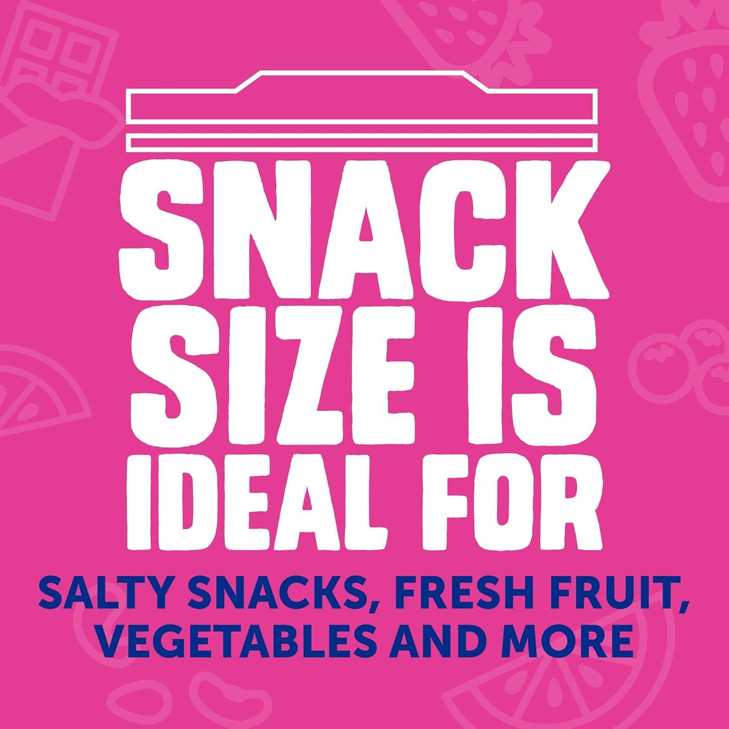 image:imageZiploc Storage Bags Variety Pack 190ct Total 42ct Storage Gallon and 48ct Storage Quart 50ct Sandwich and 50ct Snack5 inches x 5 inches
