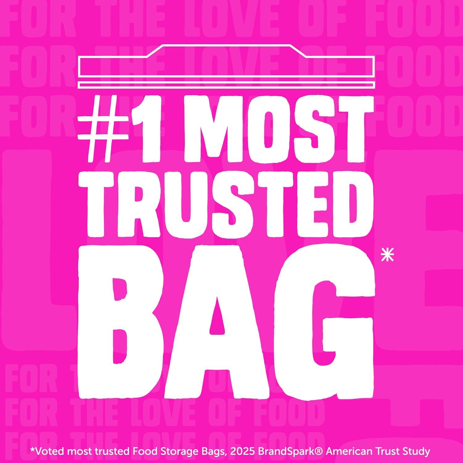 image:imageZiploc Tall Food Storage Bags 30 Count30 Count