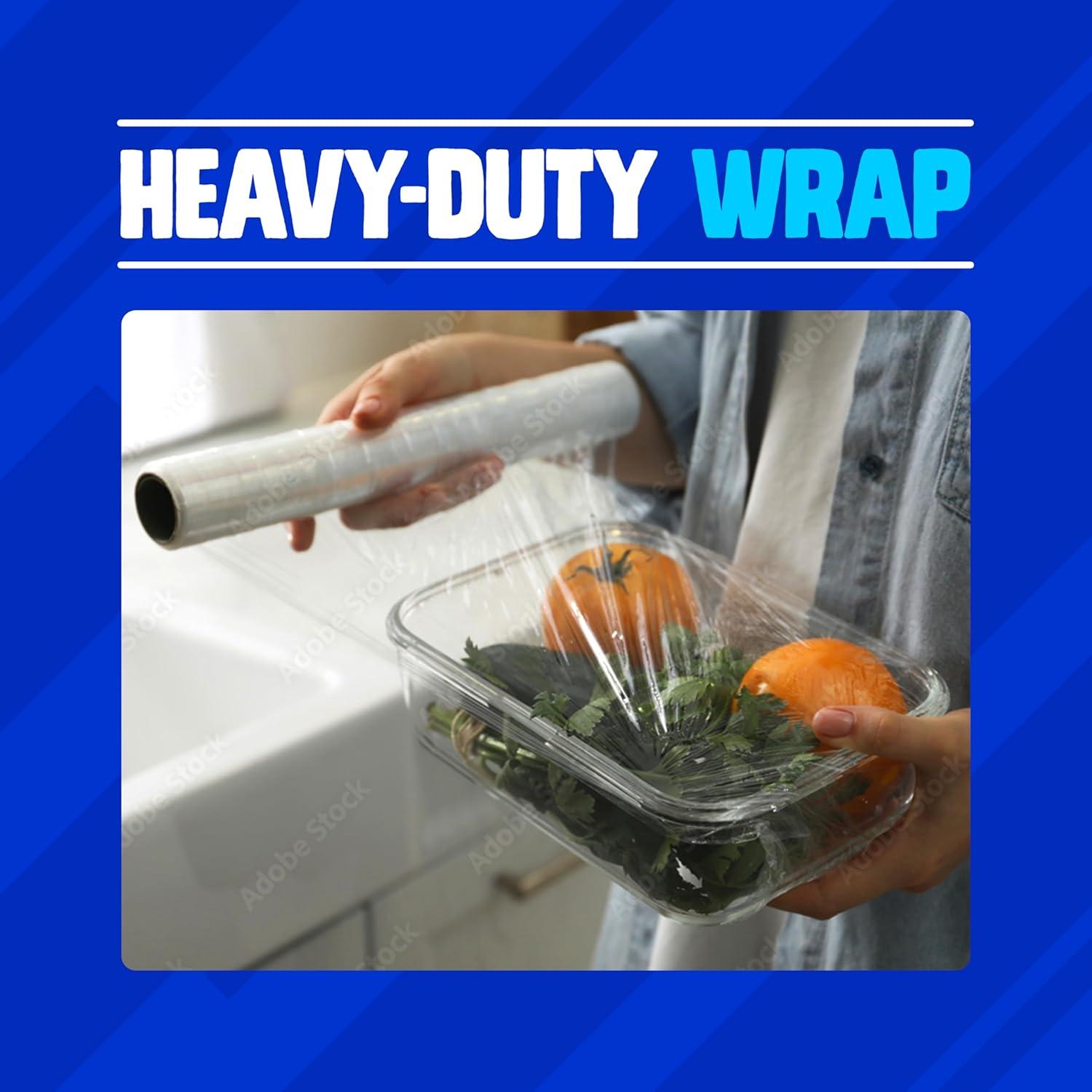 image:imageZiploc Wrap From Makers of Saran Wrap Food Storage Protects Food Easy Dispense 100 Sq Ft Roll