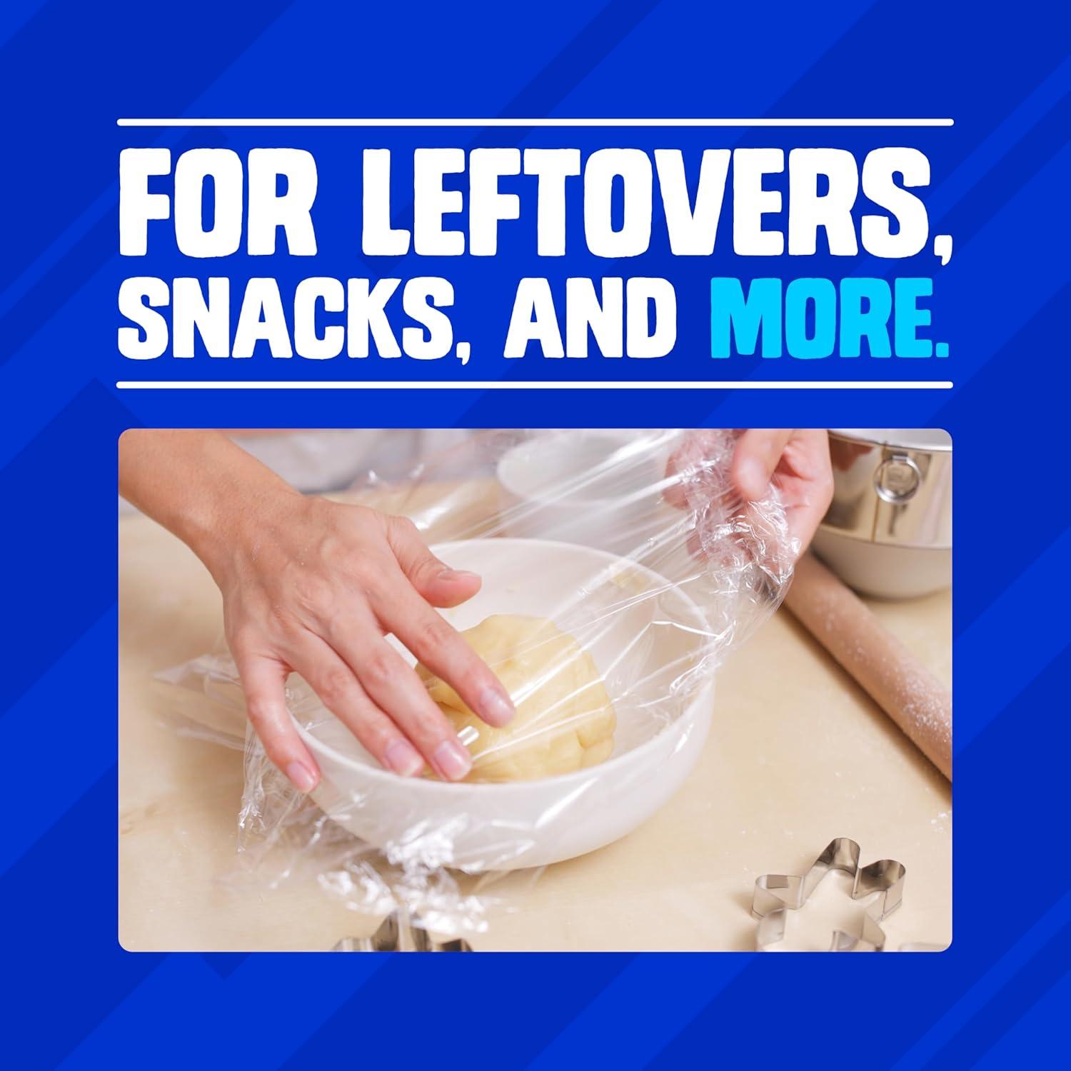 image:imageZiploc Wrap From Makers of Saran Wrap Food Storage Protects Food Easy Dispense 100 Sq Ft Roll