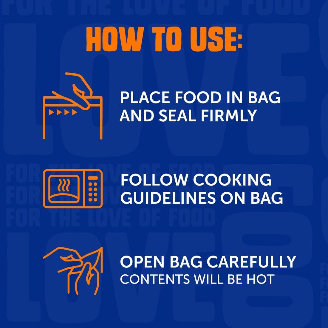 image:imageZiploc Zip n Steam Food Storage Cartons for Meal Prep Healthy Meals in Minutes Microwave Safe 10 Count