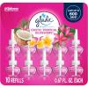 image:imageGlade PlugIns Refills Air Freshener Scented and Essential Oils for Home and Bathroom Cashmere Woods 67 Fl Oz 10 CountExotic Tropical Blossoms
