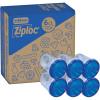 image:imageZiploc Brand Twist n Loc Food Storage Containers Leak Resistant Design Small and Medium Round Variety Pack 5 countMedium