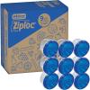 image:imageZiploc Brand Twist n Loc Food Storage Containers Leak Resistant Design Small and Medium Round Variety Pack 5 countSmall