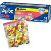 image:imageZiploc Gallon Food Storage Slider Bags Power Shield Technology for More Durability 32 Count Packaging May Vary32 Count Pack of 1