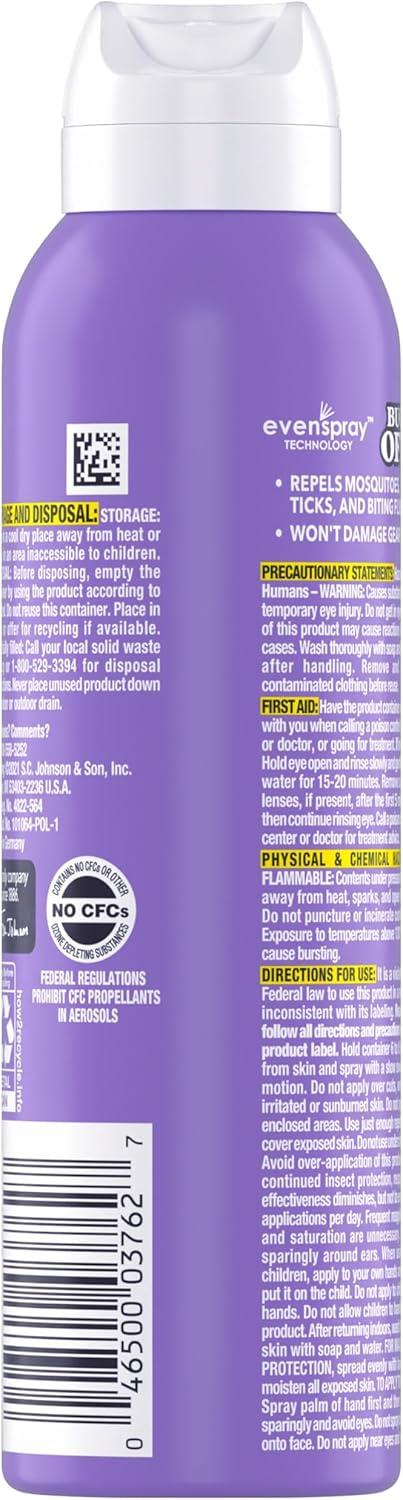 image:imageOFF Clean Feel Insect Repellent Aerosol with 20 Picaridin Bug Spray with Long Lasting Protection from Mosquitoes Feels Good on Skin 5 oz