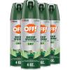 image:imageOFF Deep Woods Insect Repellent Aerosol Dry NonGreasy Formula Bug Spray with Long Lasting Protection from Mosquitoes 4 Oz 2 Count4 Ounce Pack of 4
